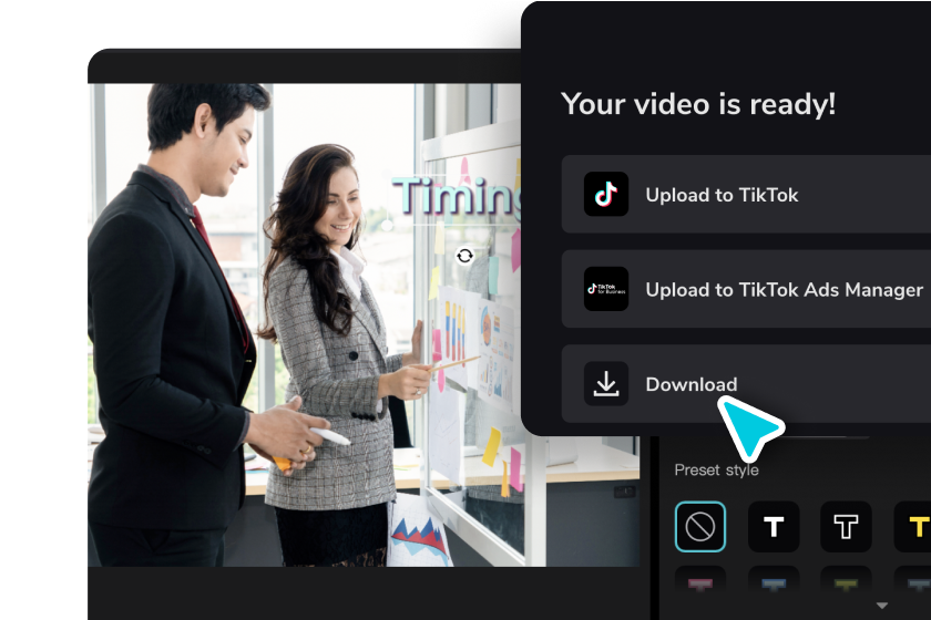 Customize your video