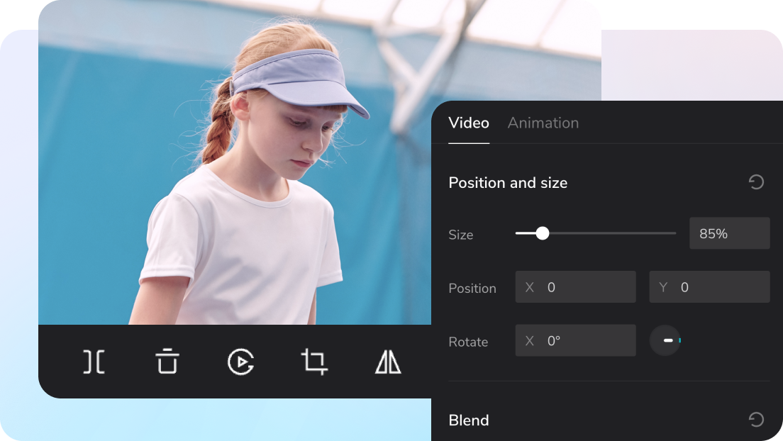 Robust editing features beyond a free video converter