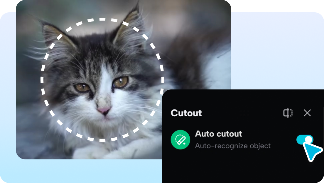 Automatically recognize the object of your video