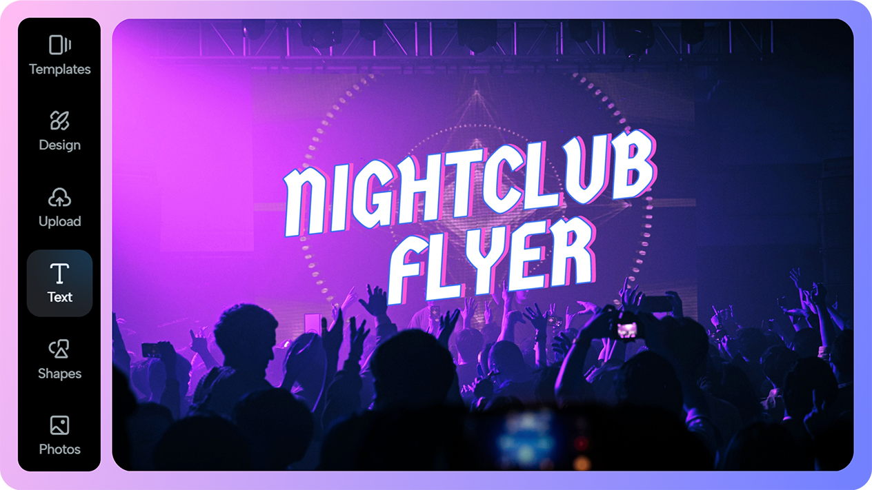 Create nightclub flyers