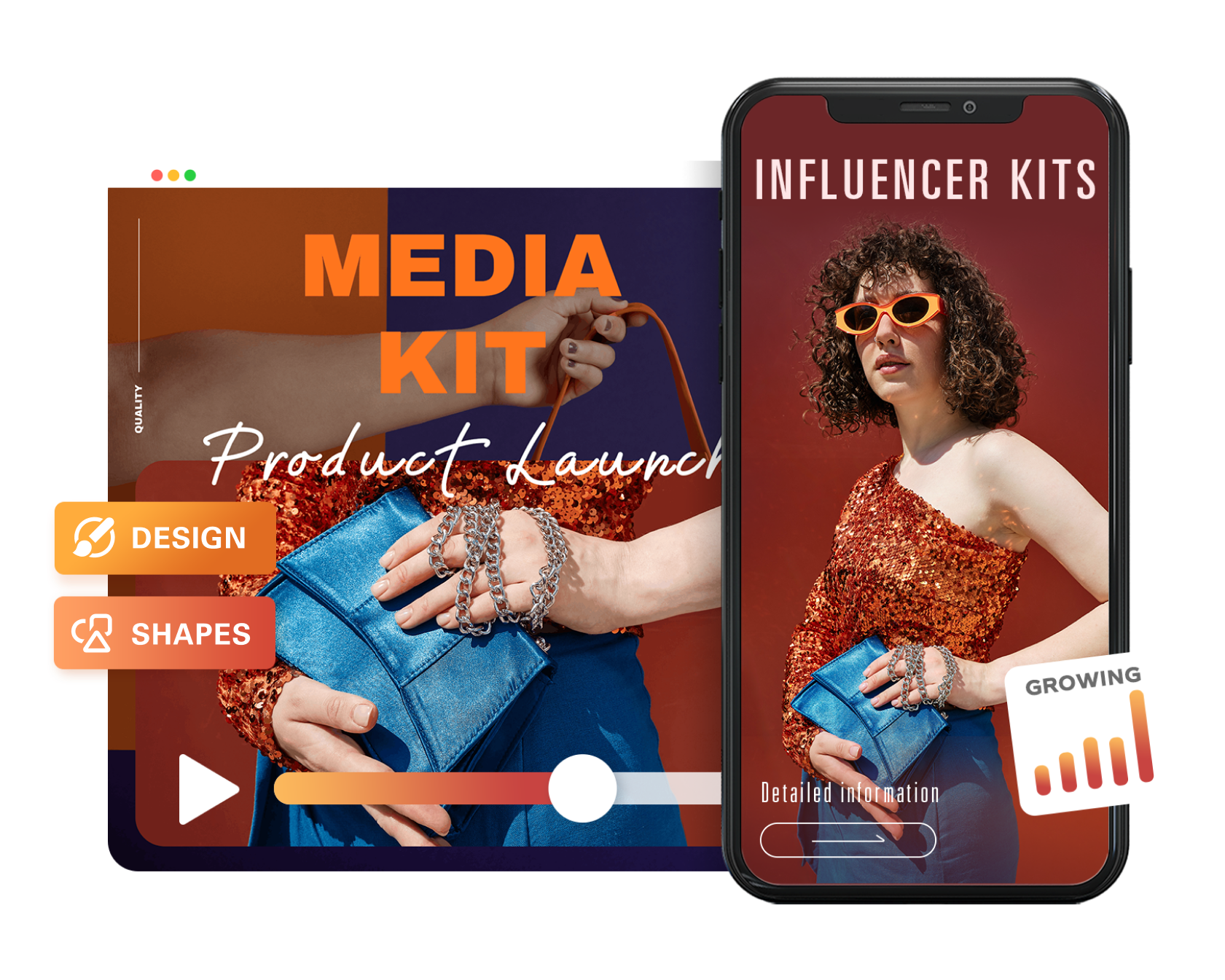 CapCut crea tu propio Media kit si eres influencer 😘 #influencer #in