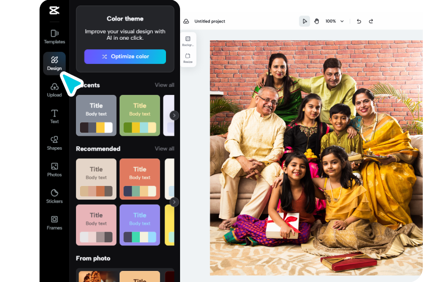 Personaliza el diseño y agrega saludos de Diwali