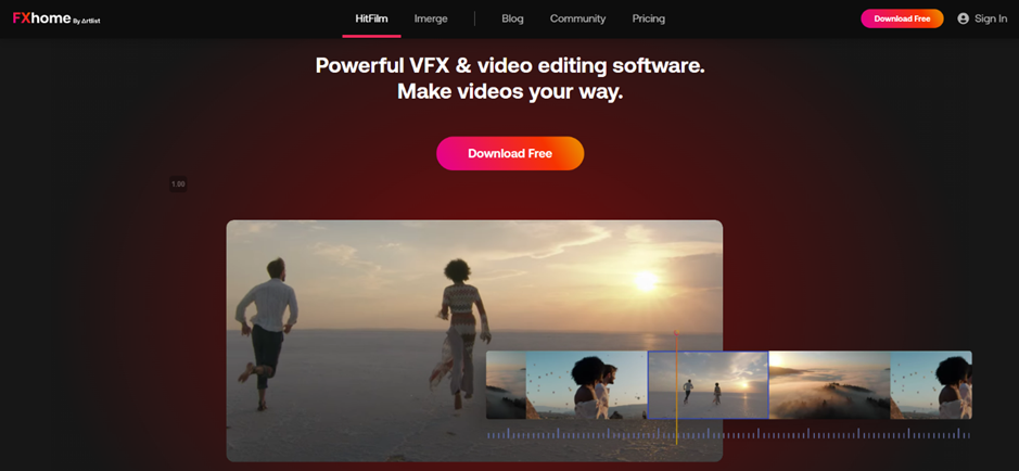 free video editing website