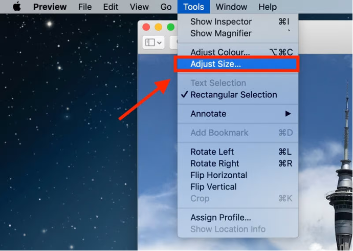 Mac image compression process