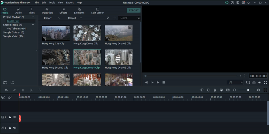 Video editor: Filmora X