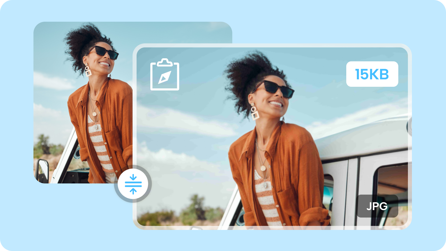 Compress JPG to 15KB with Online Tools for MAC & WIN