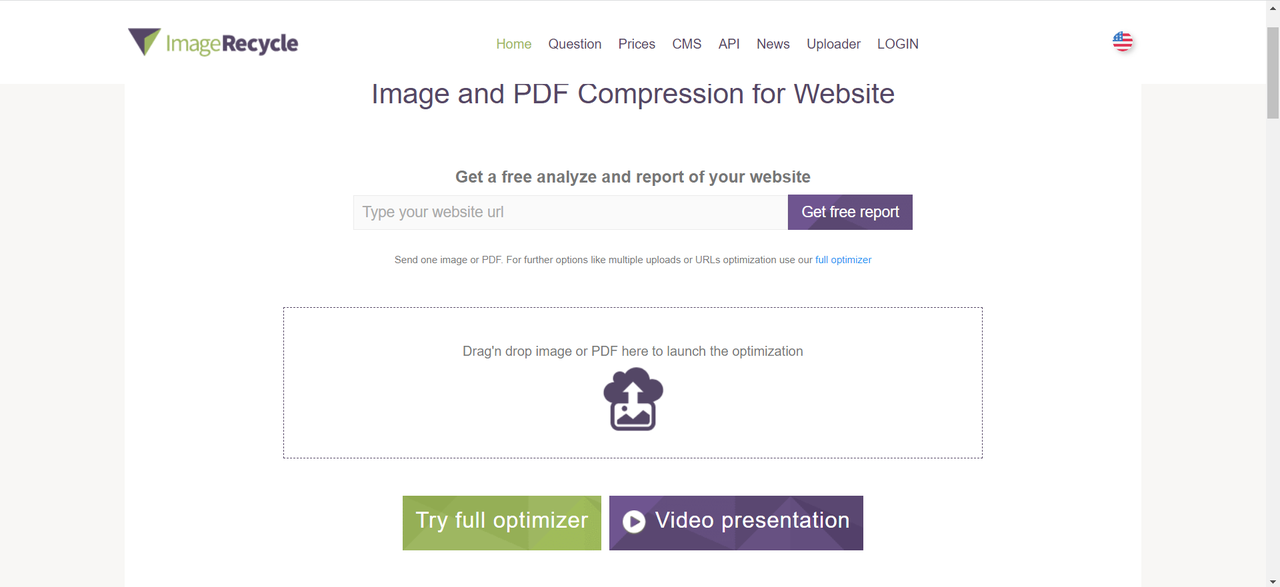 Online Image Compressor - ImageRecycle