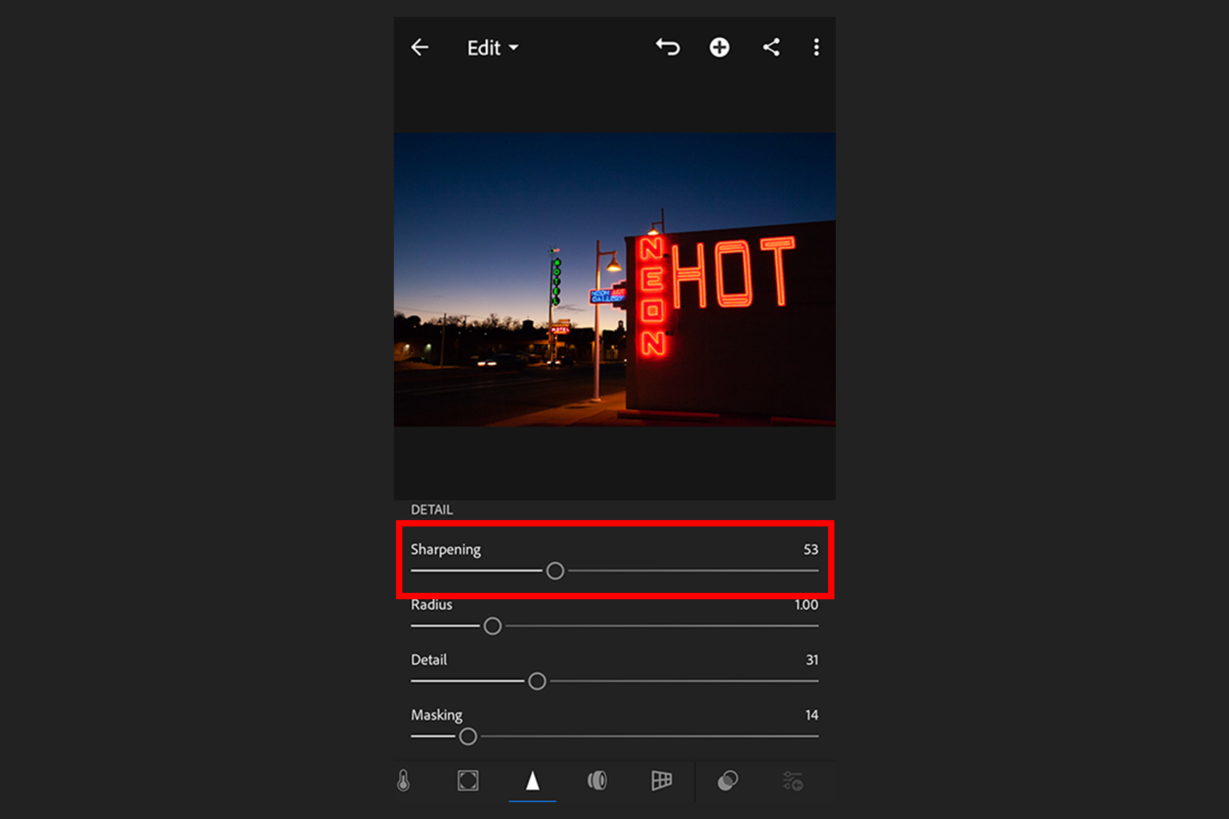 Best apps for blurry photos for mobile - Adobe Lightroom CC