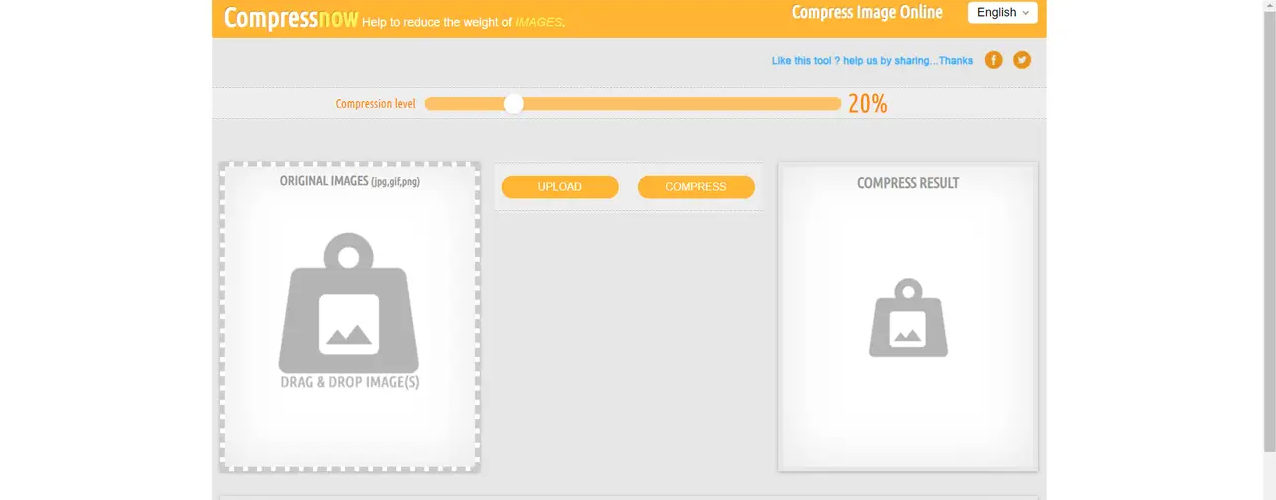 Compressnow JPEG Online Compression