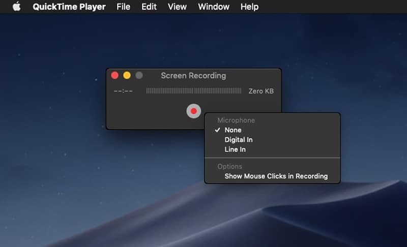 Customize screen recording settings