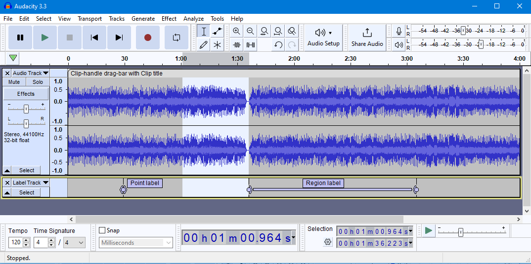 Audacity: A free and versatile music editing solution