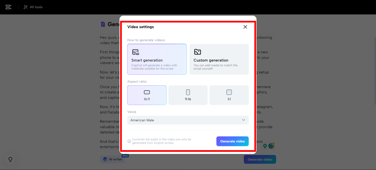 How to Create an AI generated Video from Text?