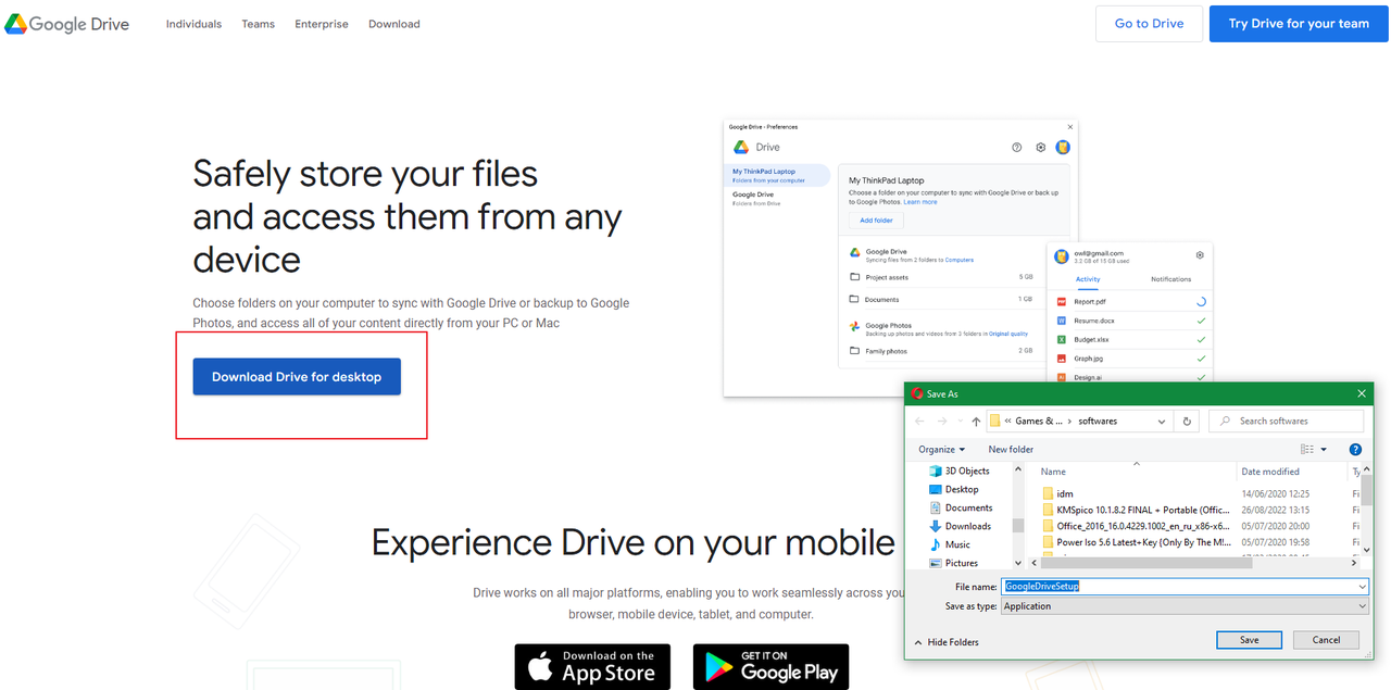 How to upload a video to Google Drive via desktop app