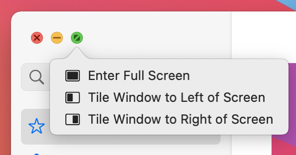 Enter Split View mode on Mac - Step2