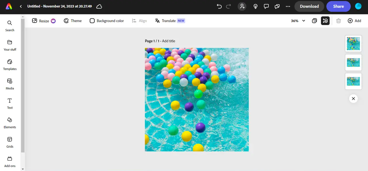 Screenshot Editor - Adobe Express