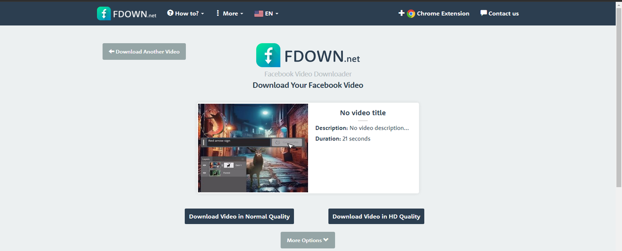 Facebook to MP4 converters - Fbdown