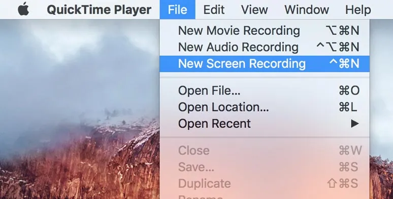 screen record on TikTok on Mac