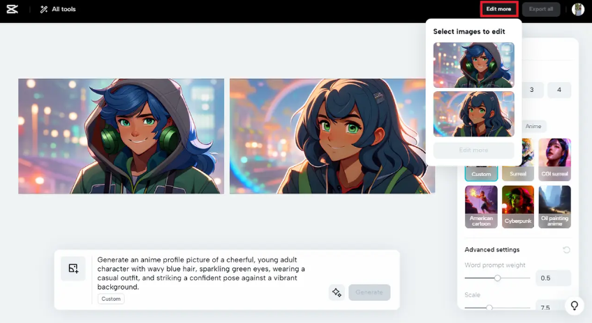 create cool anime profile picture for social platforms