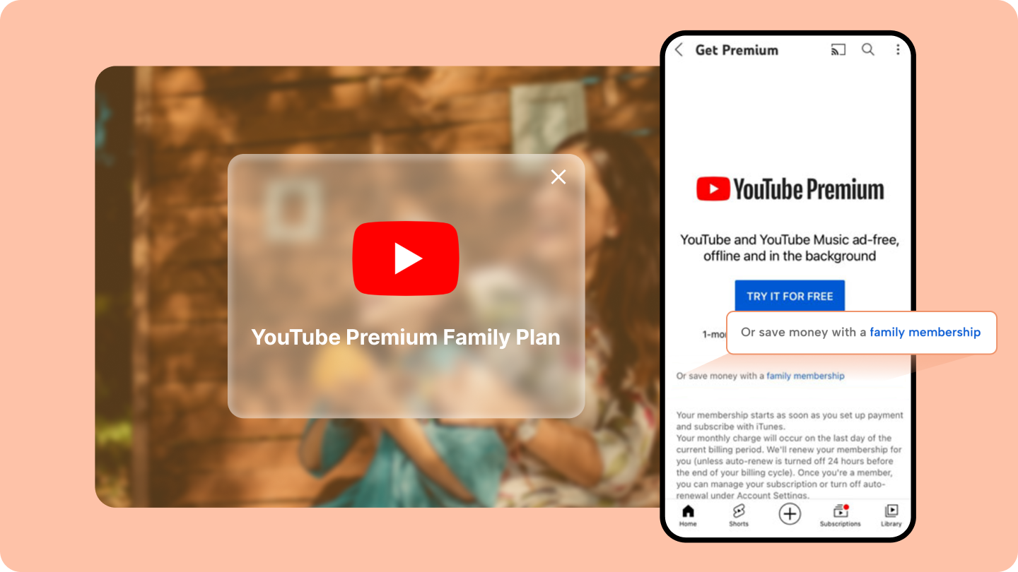 Share YouTube Premium with Friends and Family - Step-by-Step
