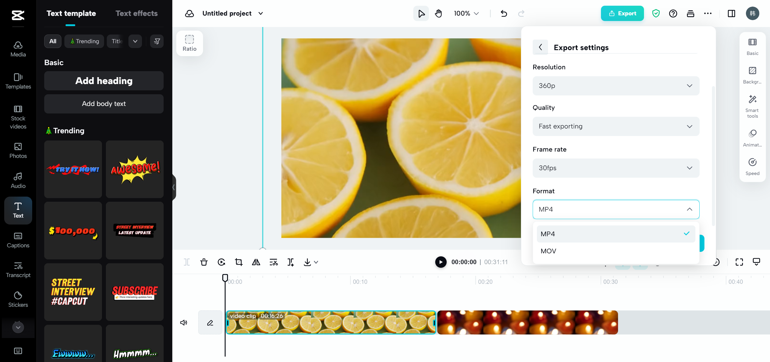 Easily Convert and Compress MOV to MP4 Simplified