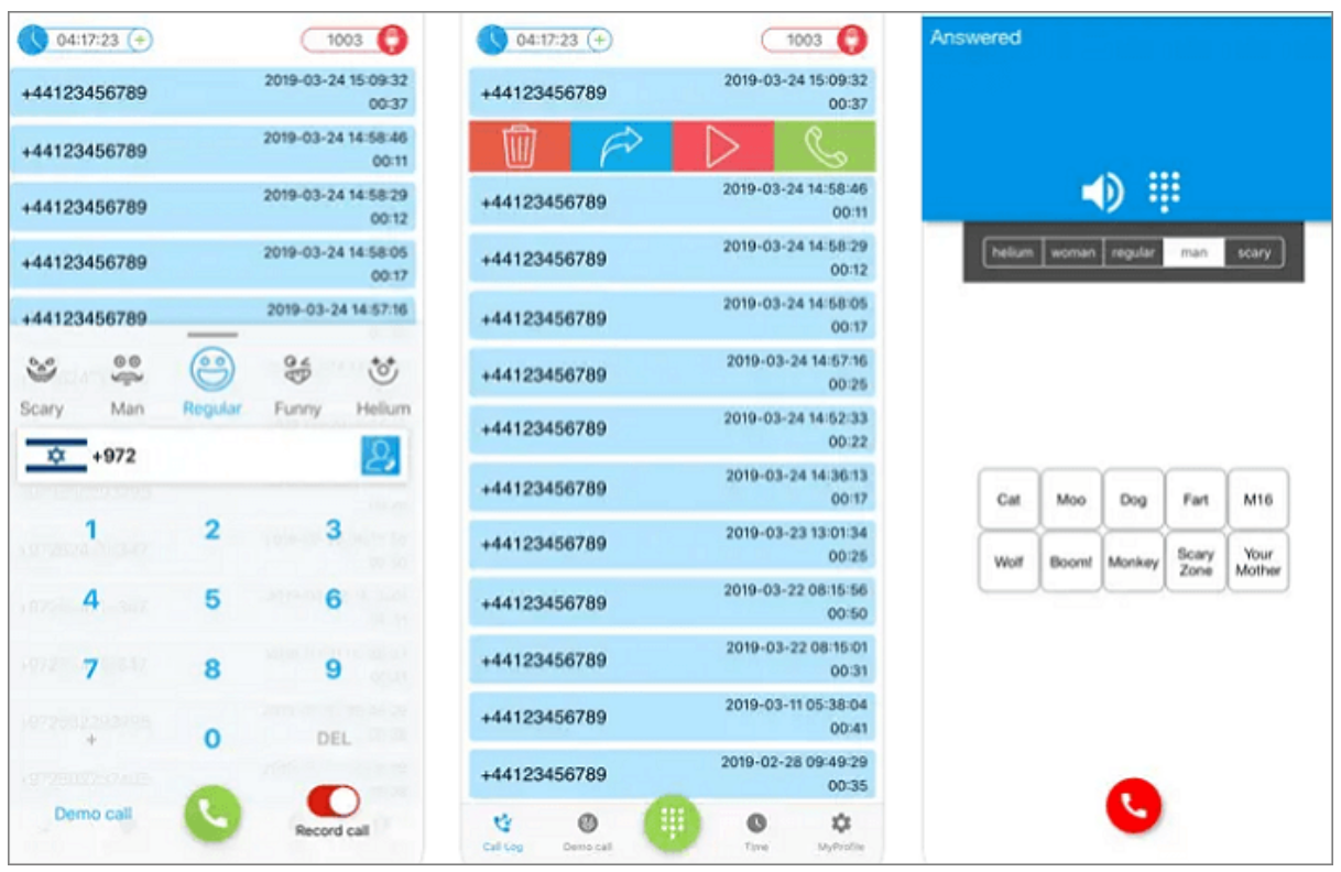 Funcall – Voice Changer & Rec