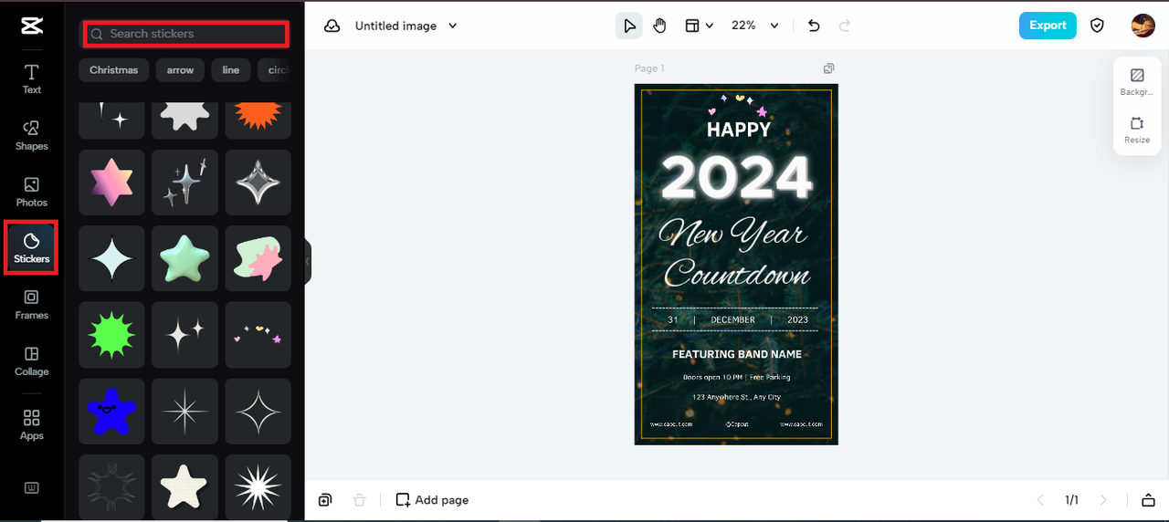 capcut template happy new year 2025 trend