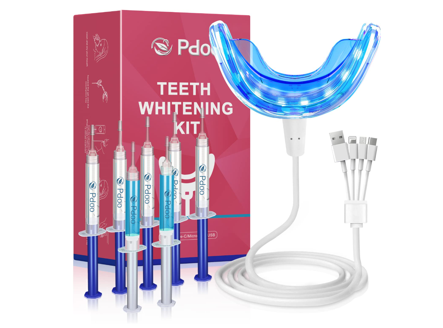 PDOO teeth whitening kit