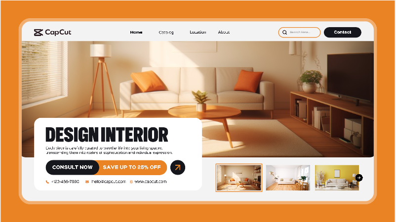 Warm tones for vibrant websites