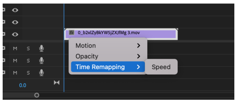 Use the speed ramp in Premiere Pro