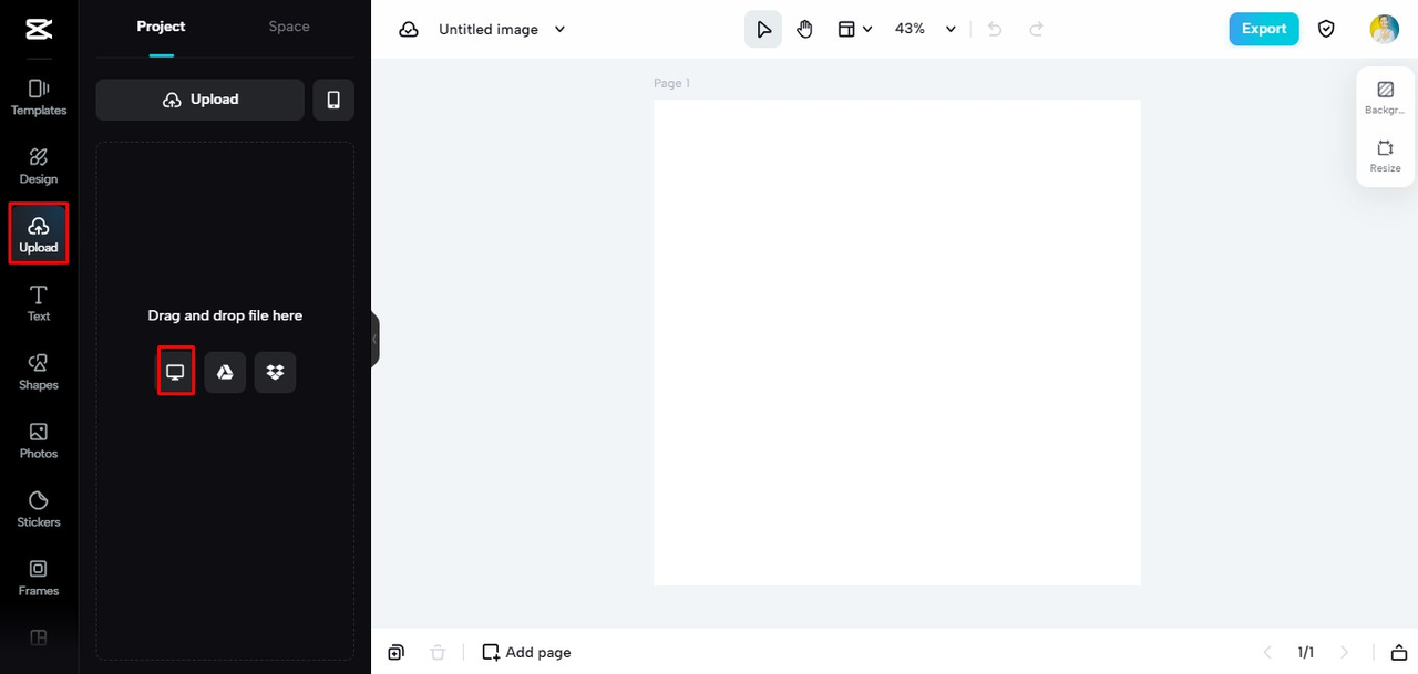 How to Add Name and Date in Photos Online with CapCut