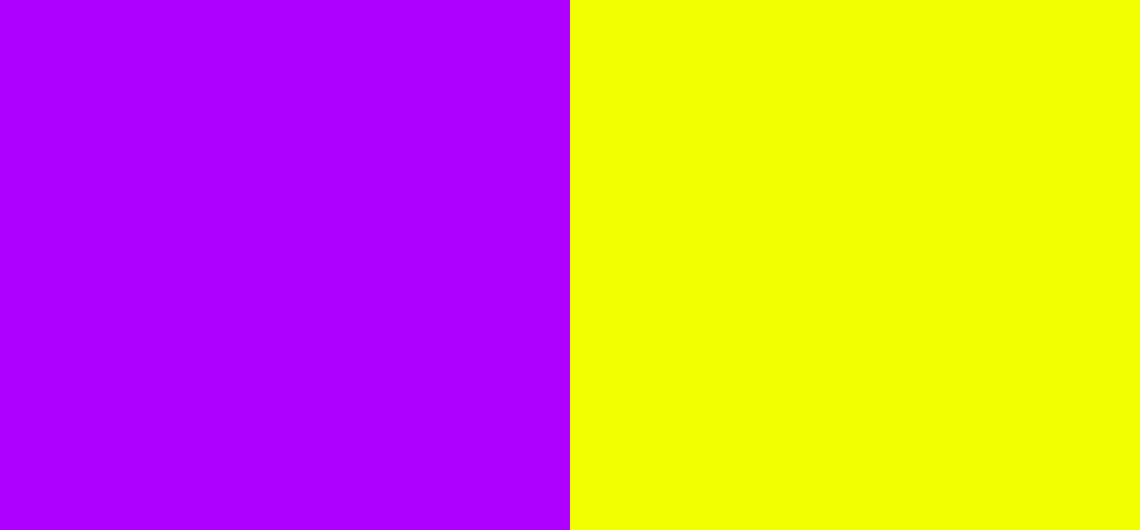 Purple and yellow complementary color combo