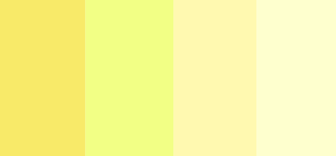 Pastel yellow combination