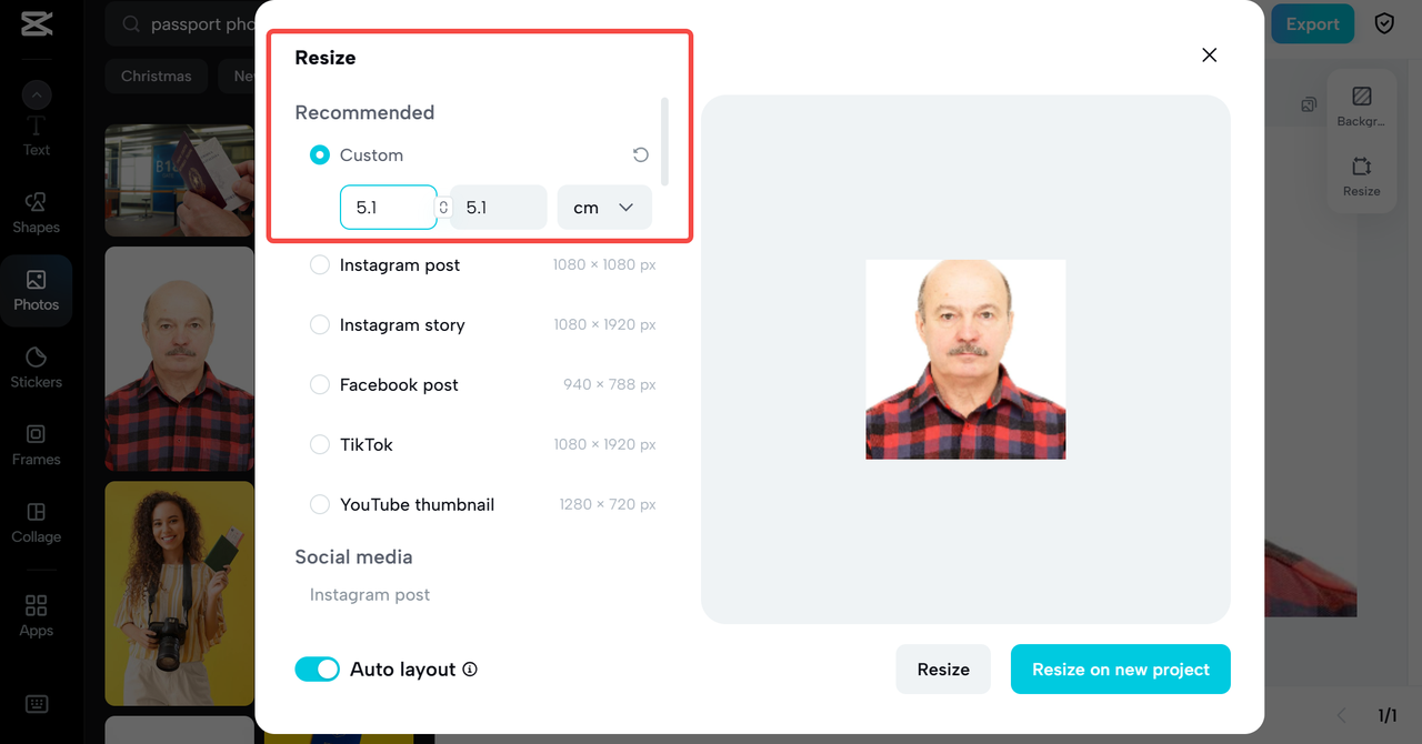 Crop Photo to Passport Size Your Guide to Precision with CapCut