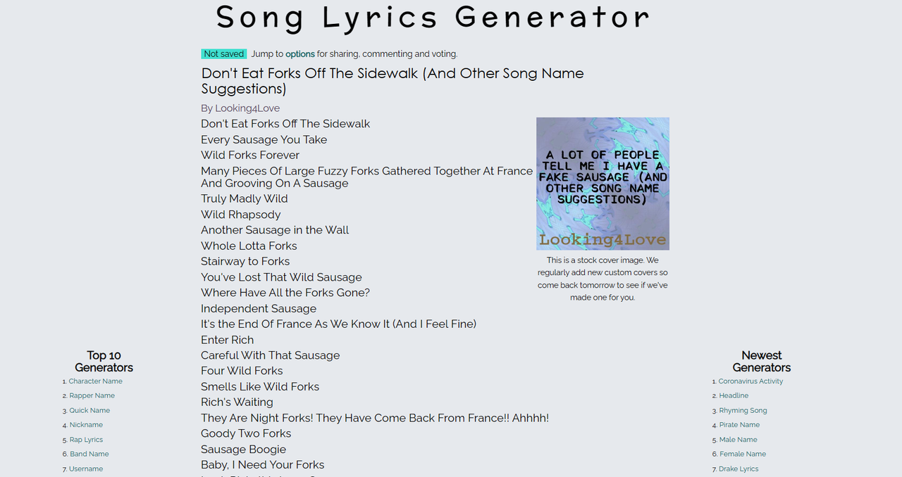 5 Free Lyrics Generators Tailored For Inspirational Songwriting