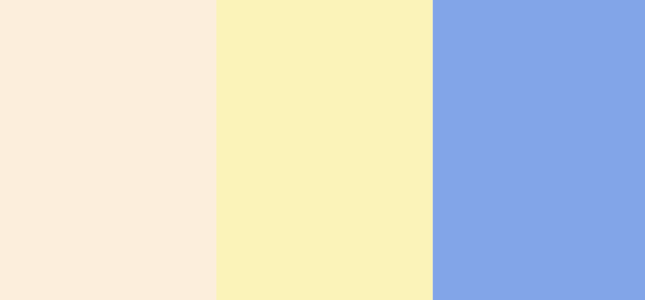 Light spring color palette