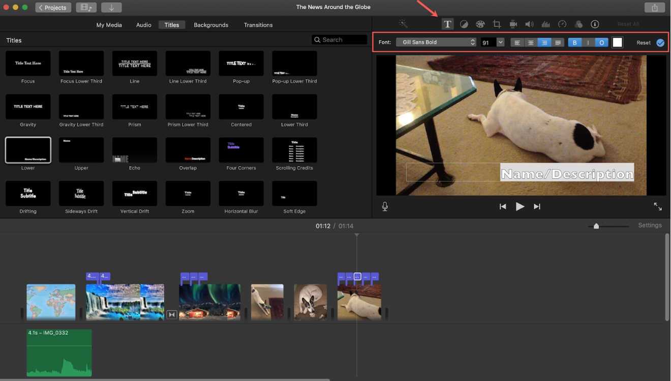 How to add subtitles to iMovie on Mac?