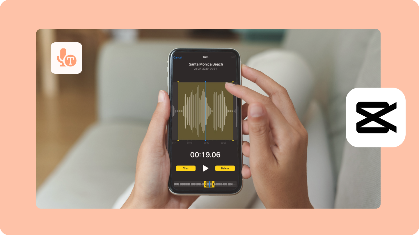 Transkribieren Sie Voice Memos App für iOS und Android - Kostenlose Testversion!