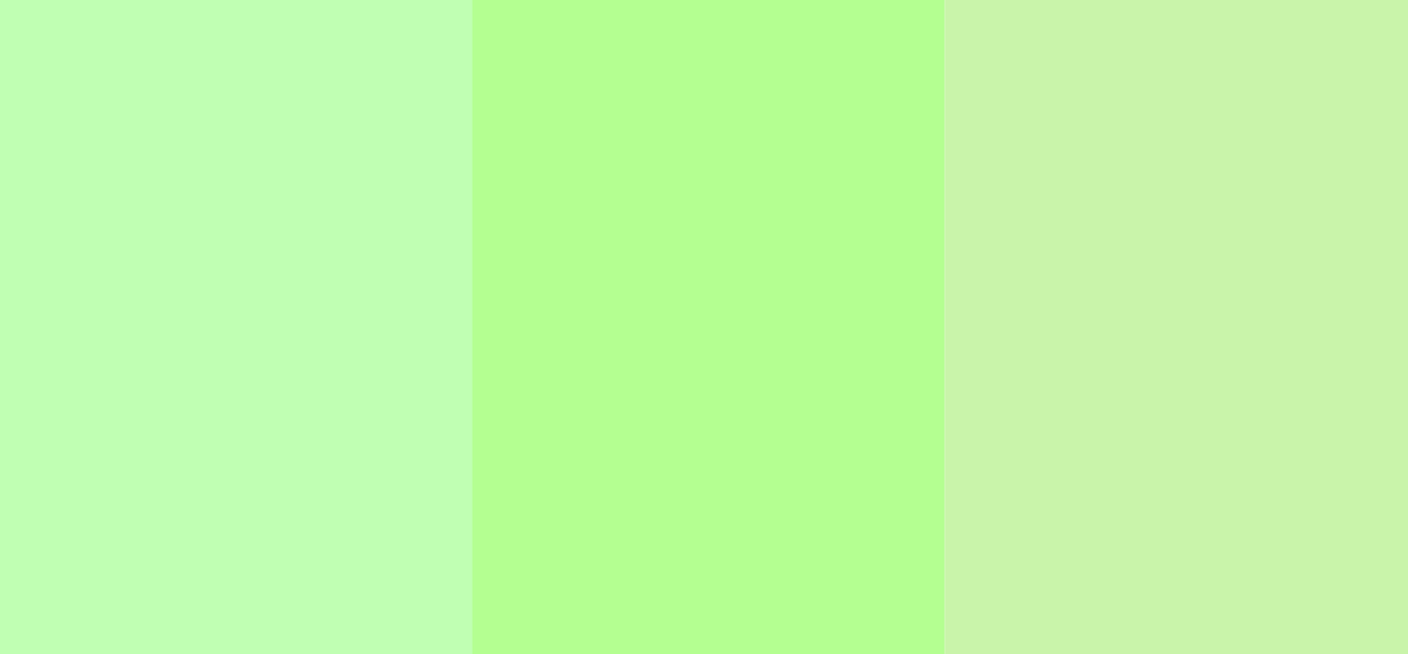 Green spring color scheme