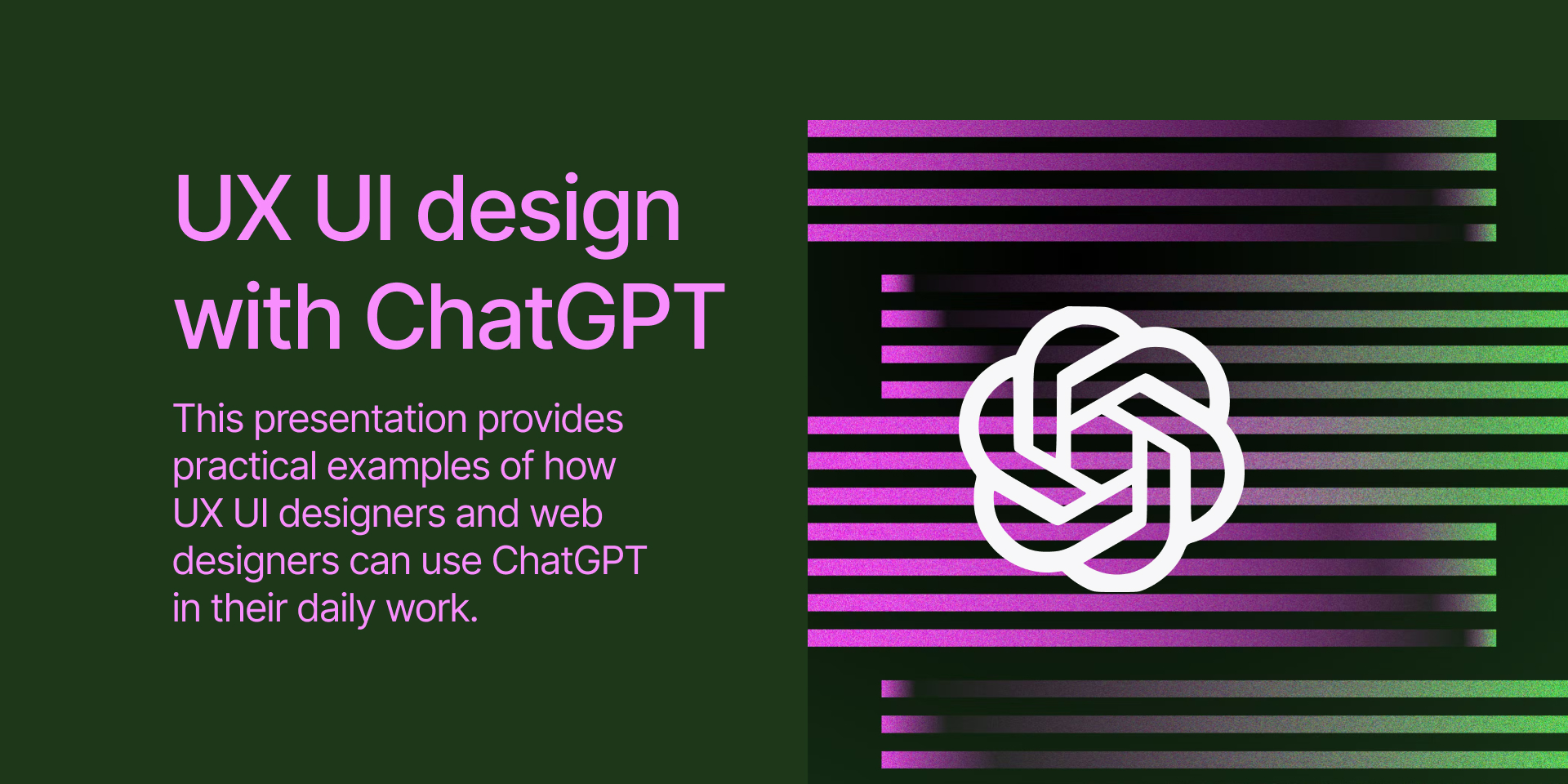 ChatGPT UI design