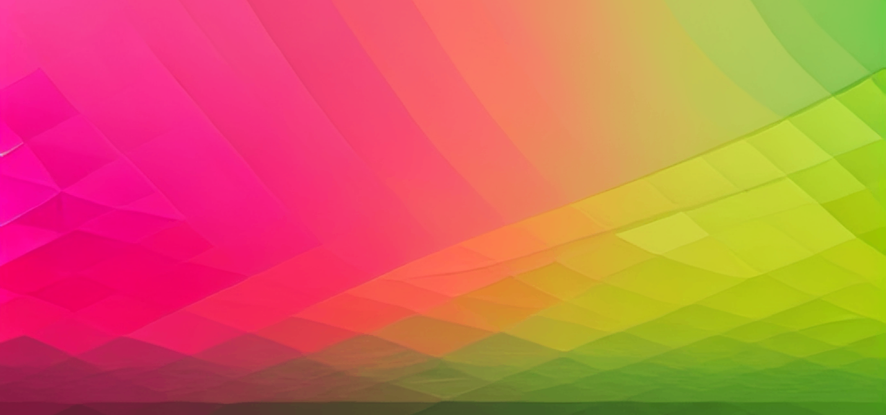 Magenta to lime gradient