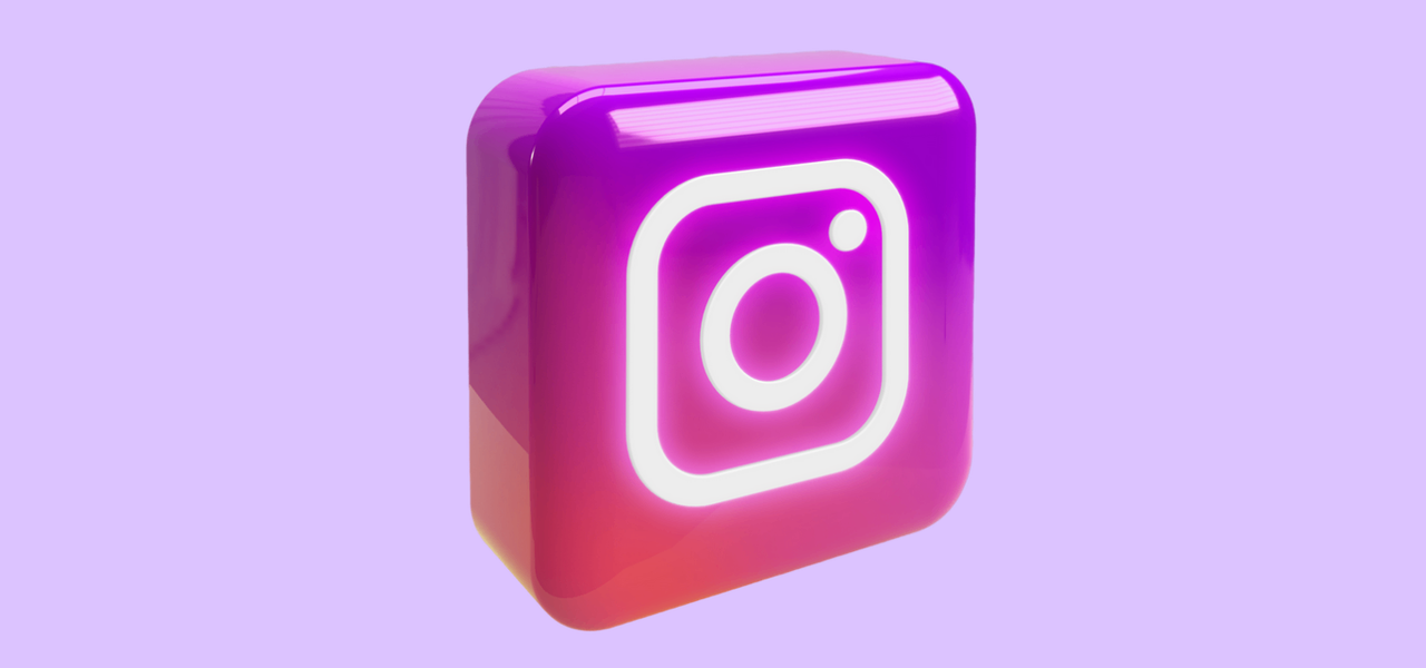 Gradient colors in Instagram logo