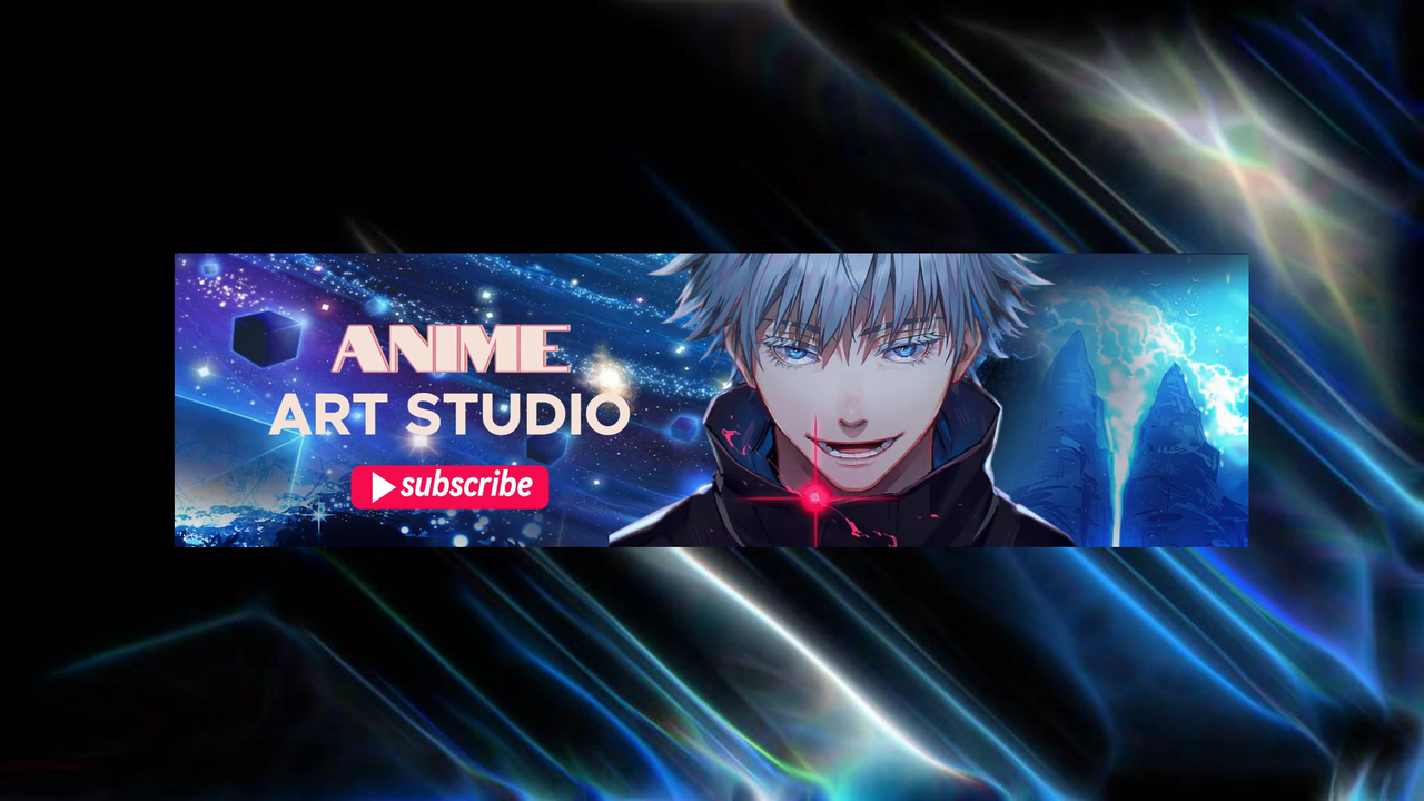 Anime banner communicat your channel theme