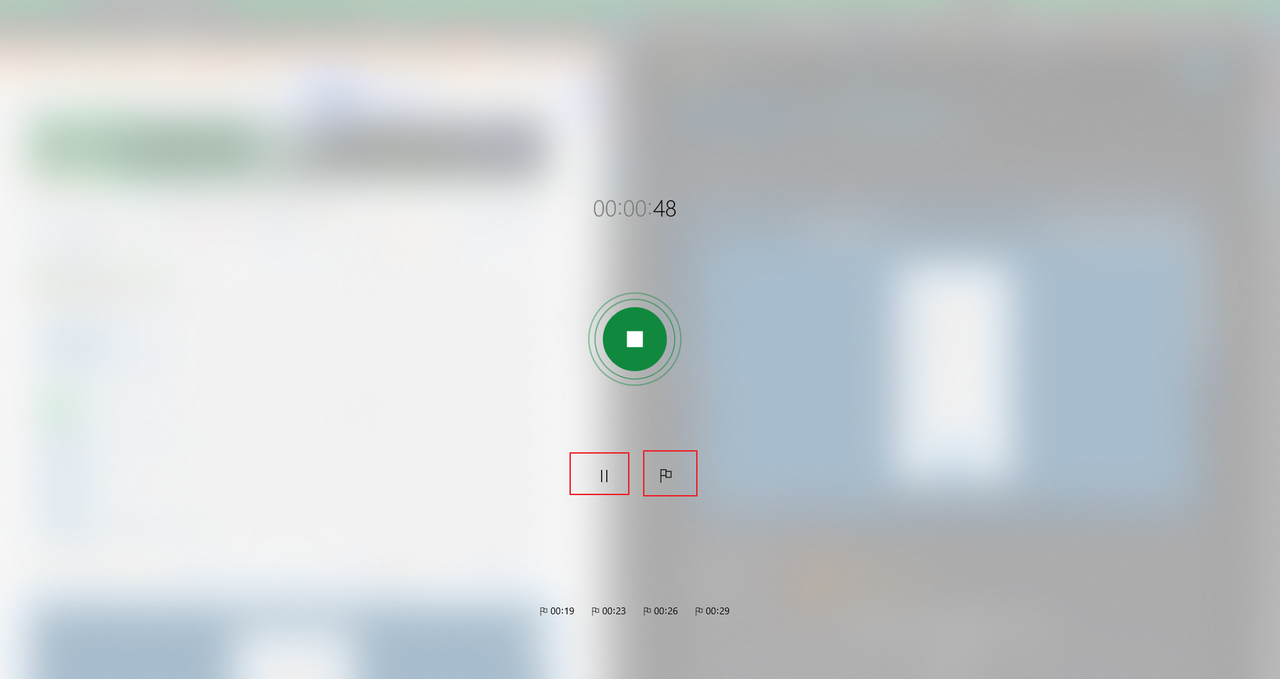 how to record a voice on the built-in Windows voice recorder app