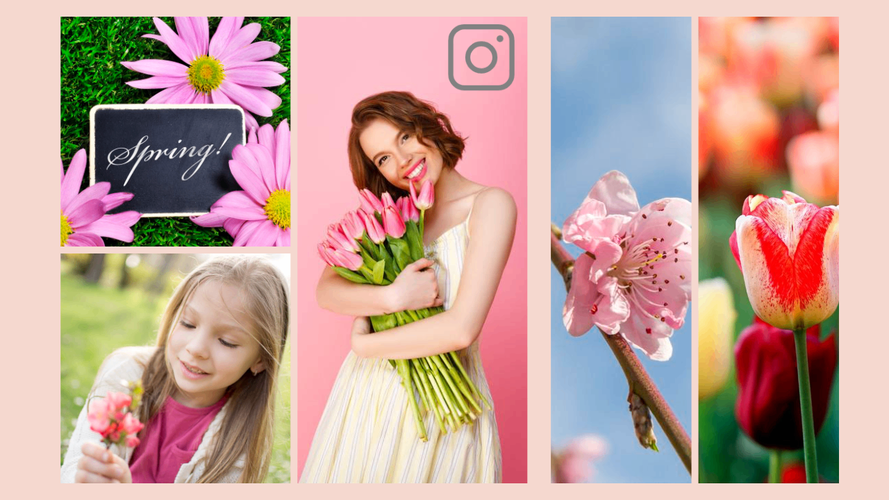 Instagram grid posts