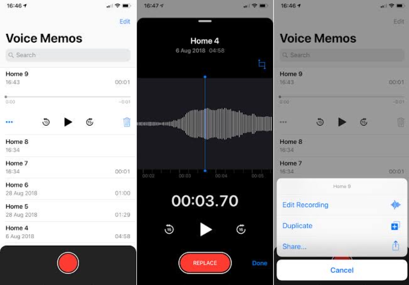 Voice Memos