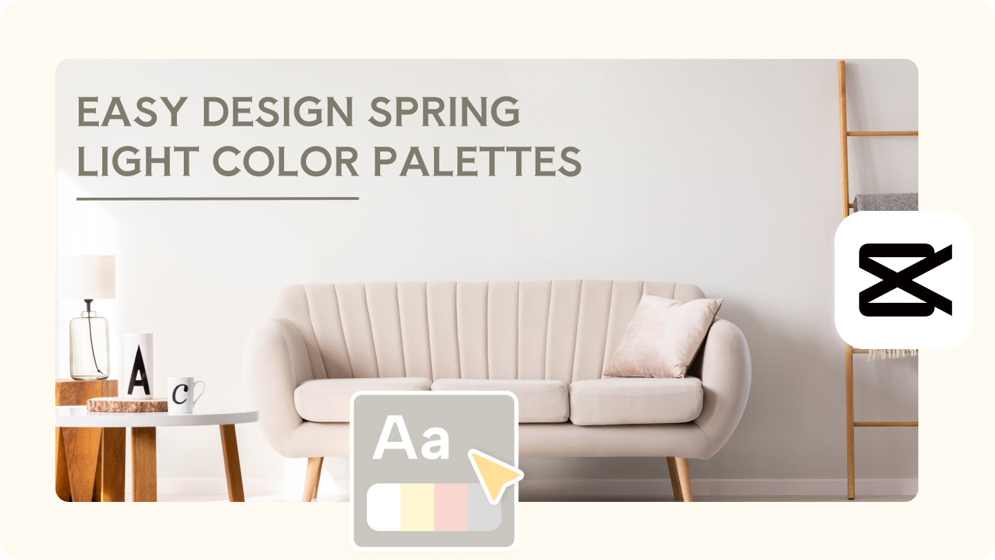 light spring color palette