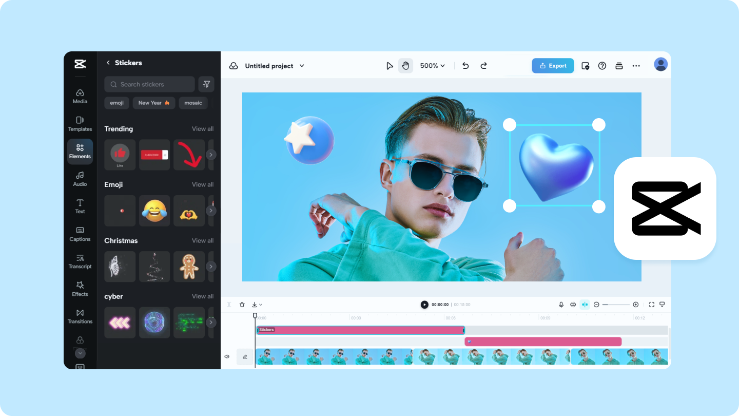 Easy Video Editing with Stickers - Create Eye-catching Videos