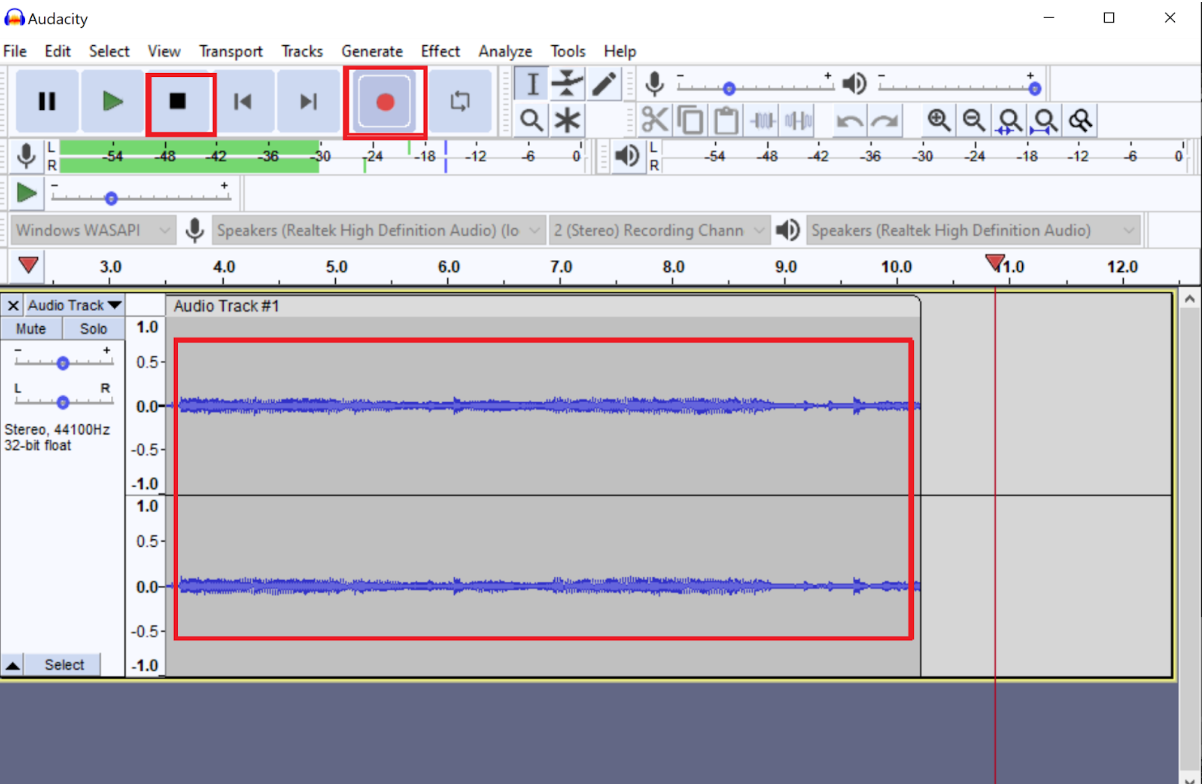 How to record computer audio with Audacity?