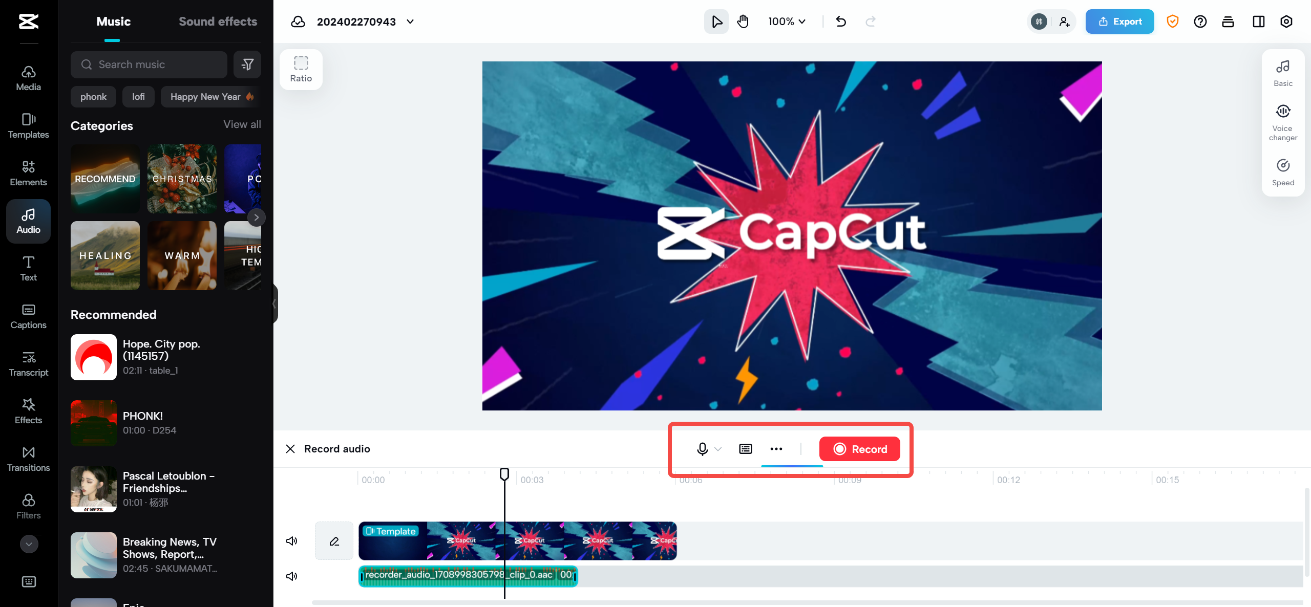 Explore advanced features with CapCut online video editor