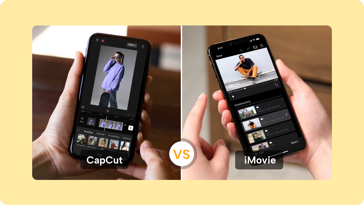 CapCut vs iMovie: Explore Budget Friendly and Advanced Video Editor
